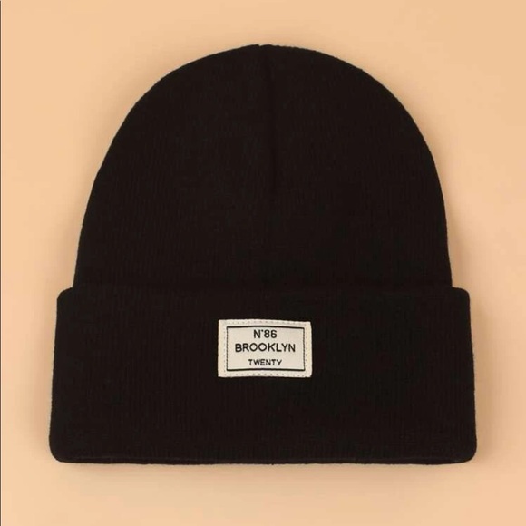 Other - Minimalistic Black Brooklyn Twenty Beanie OS New